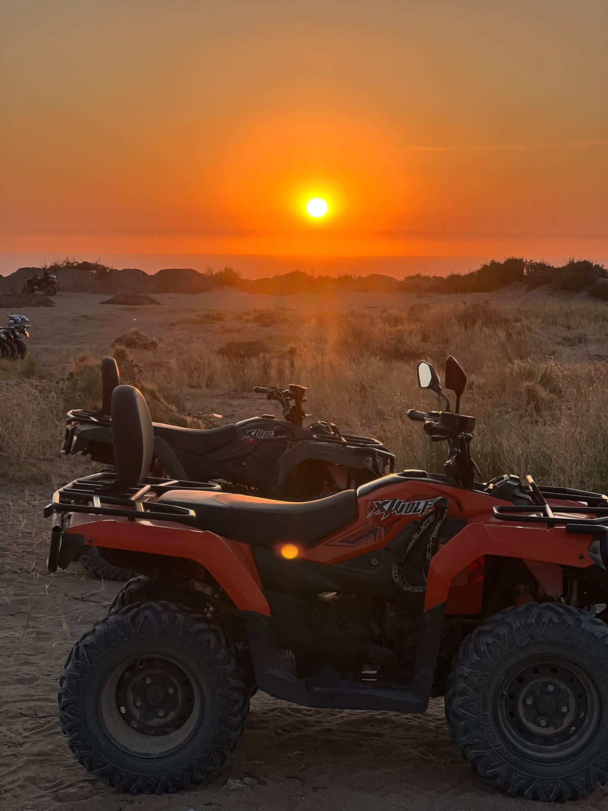 Timlalin Quad — sandboarding near Agadir Morocco