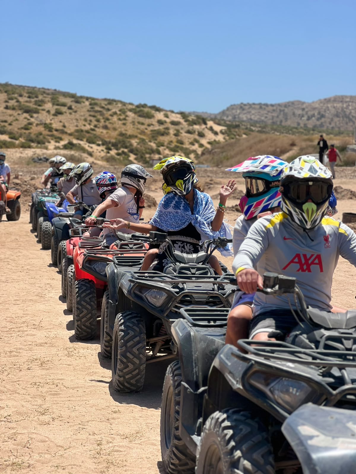 Timlalin Quad — ocean sunset near Agadir Morocco